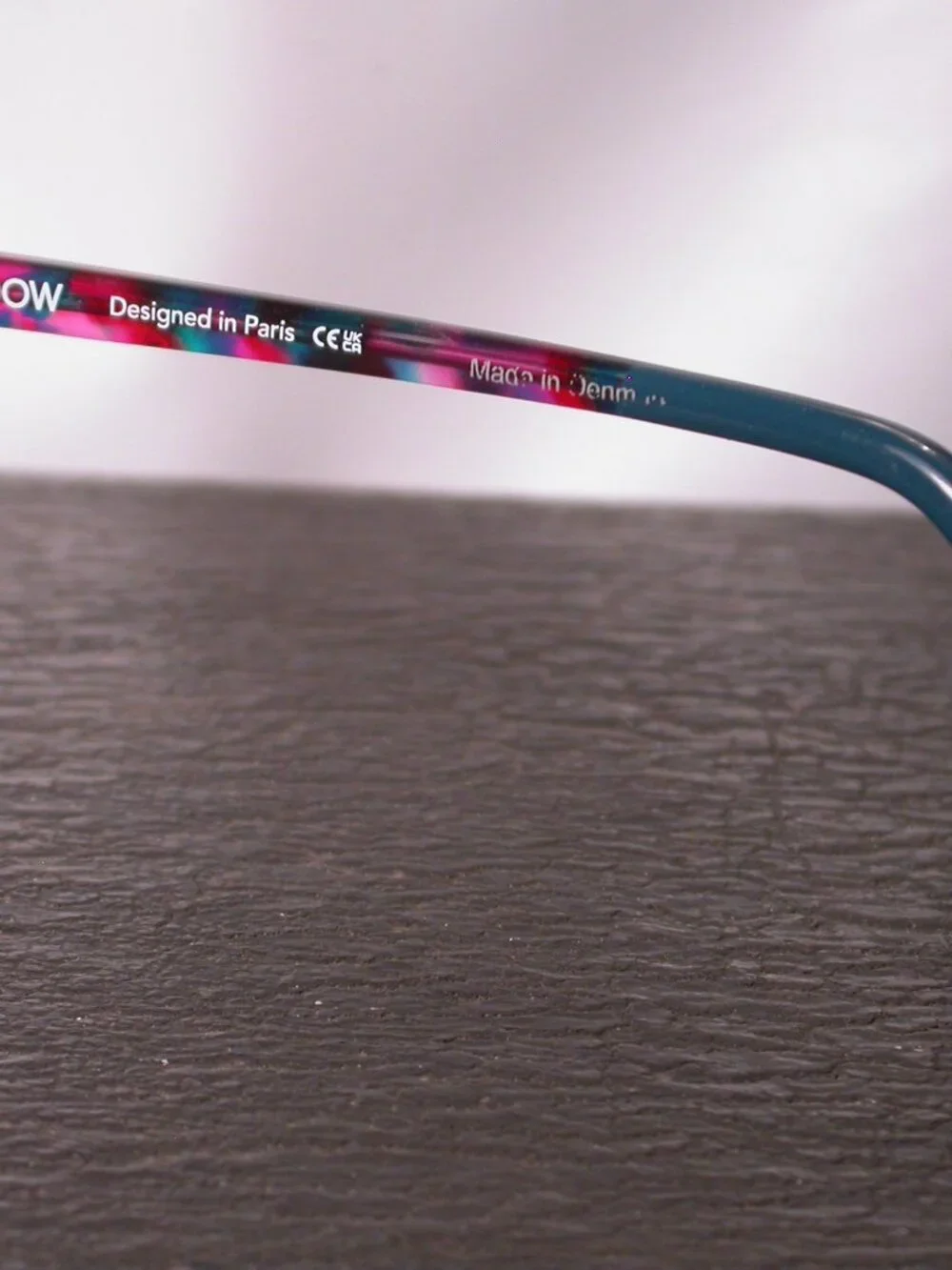 WOOW Loop In Blue and Pink Designer Eyeglasses Frames Made in Denmark